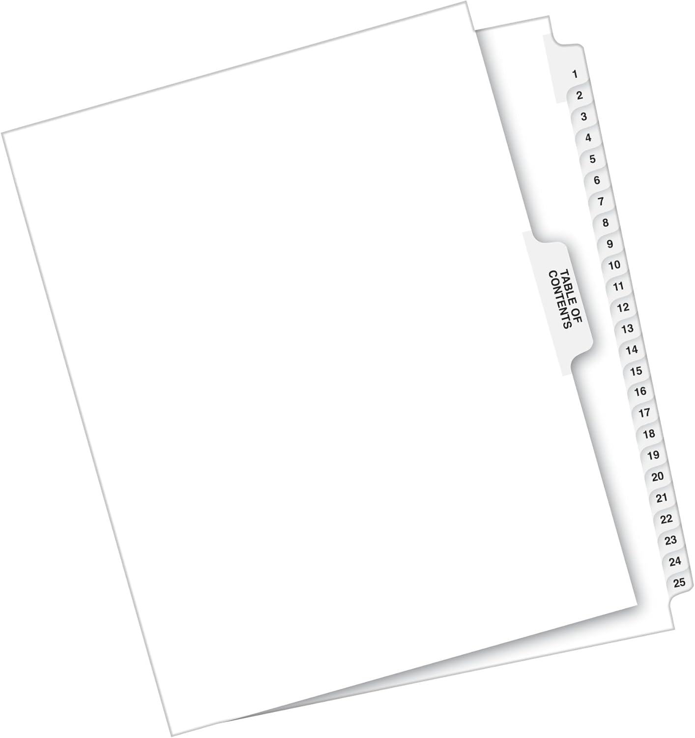 Avery Premium Collated 1-25 Tab Dividers — view 5 of 7
